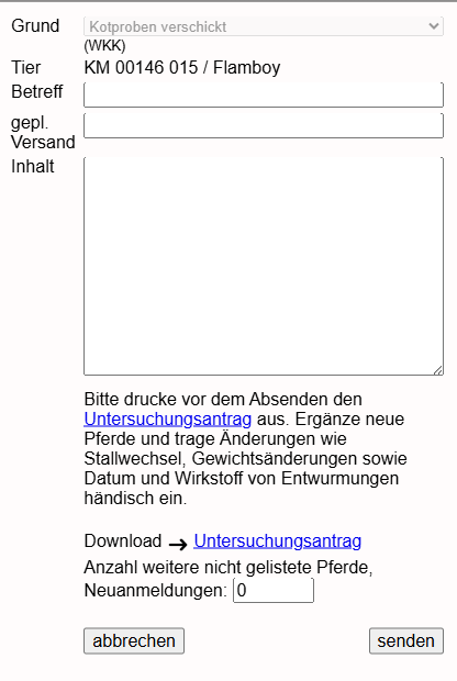 Anmelden Untersuchung online anmelden